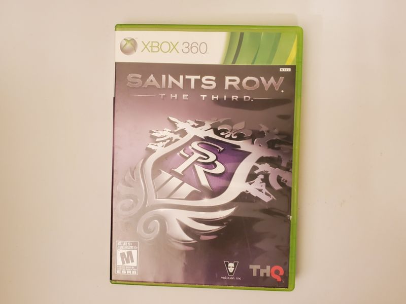 Microsoft Xbox 360 Saints Row The Third video game