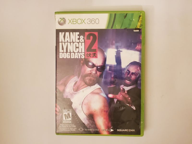Microsoft Xbox 360 Kane & Lynch 2 Dog Days video game