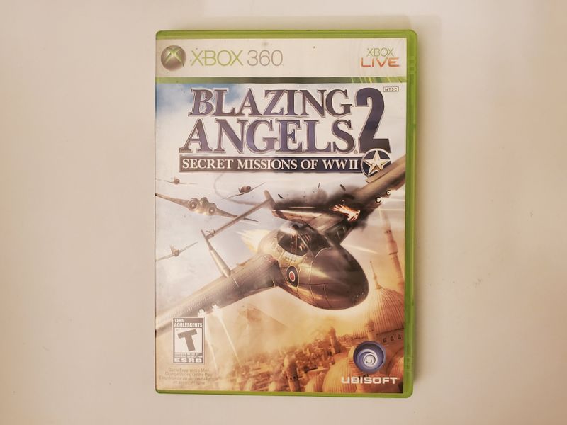 Microsoft Xbox 360 Blazing Angels 2 Secret Missions of WWII video game