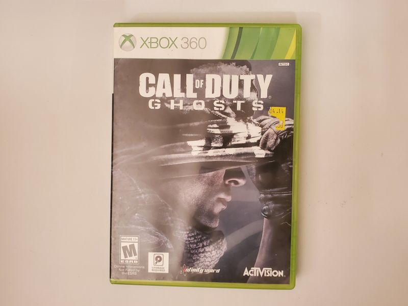 Microsoft Xbox 360 Call of Duty Ghosts video game