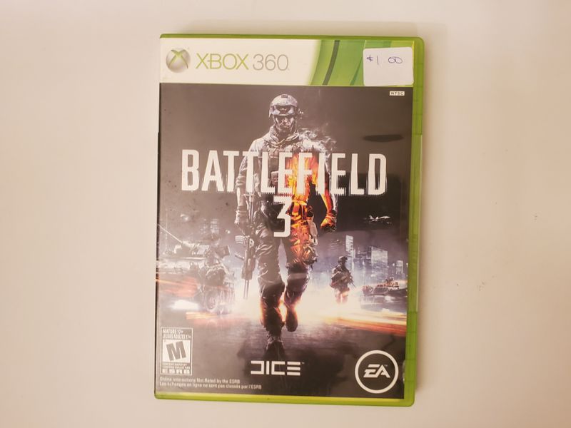 Microsoft Xbox 360 Battlefield 3 video game