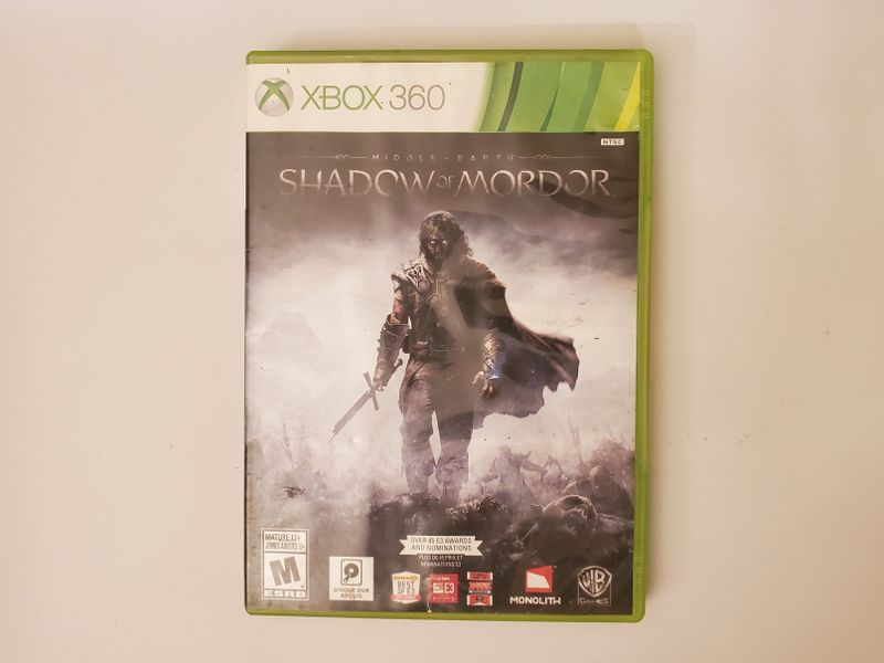 Microsoft Xbox 360 Middle-earth: Shadow of Mordor video game