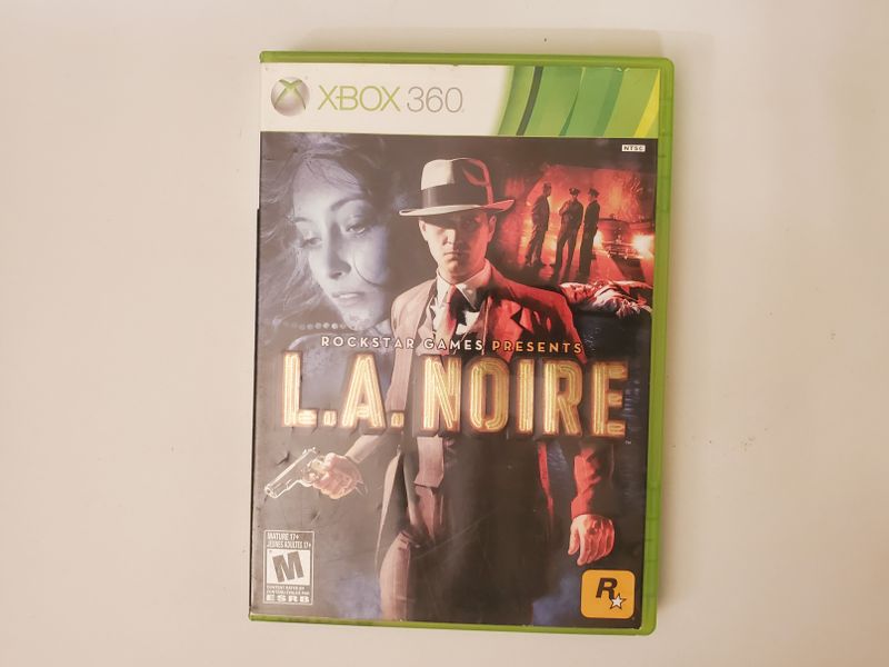 Microsoft Xbox 360 L.A. Noire video game