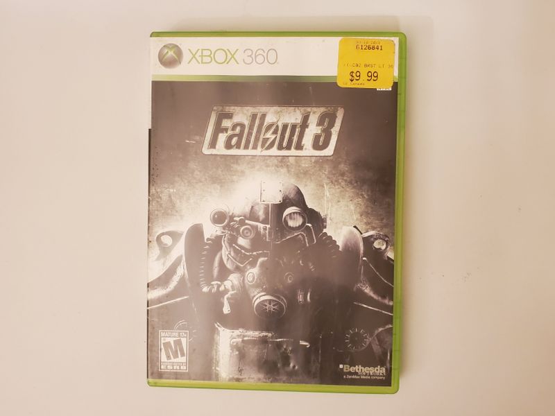 Microsoft Xbox 360 Fallout 3 video game