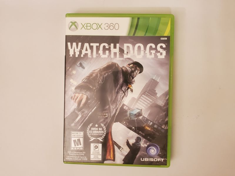 Microsoft Xbox 360 Watch Dogs video game