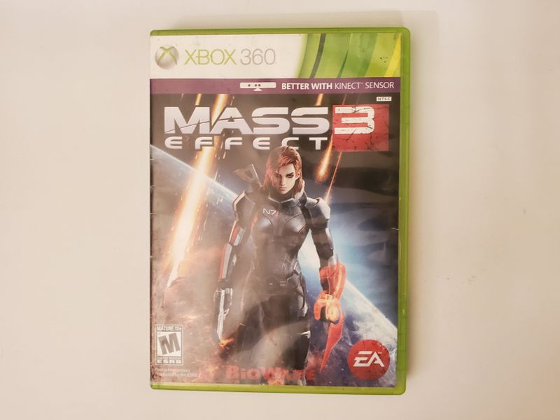 Microsoft Xbox 360 Mass Effect 3 video game