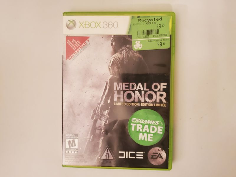 Microsoft Xbox 360 Medal of Honor Limited Edition video game