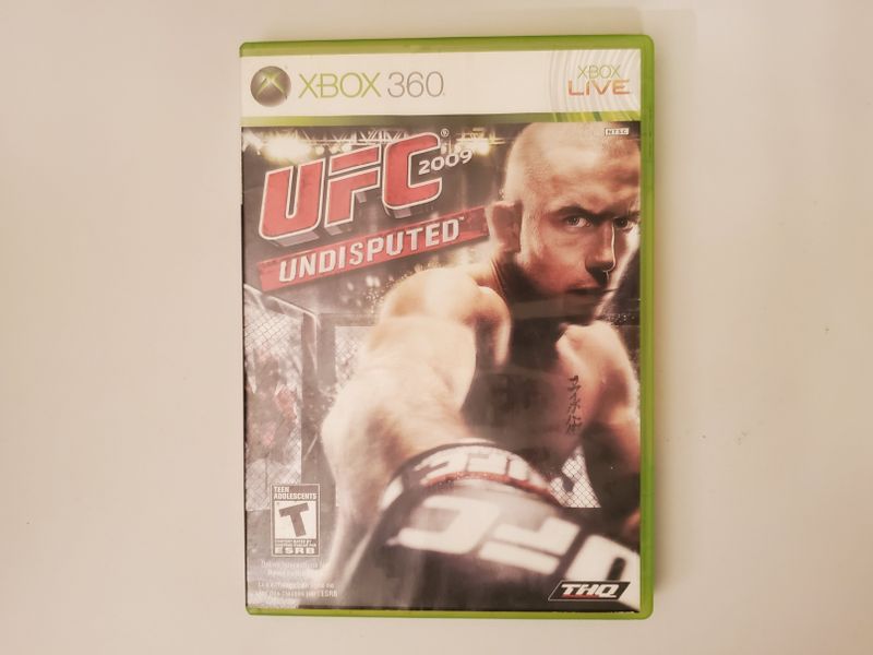 Microsoft Xbox 360 UFC 2009 Undisputed video game