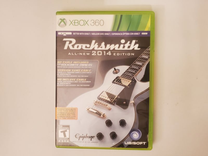 Microsoft Xbox 360 Rocksmith 2014 Edition video game