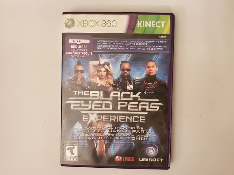 Microsoft Xbox 360 The Black Eyed Peas Experience (Limited Edition) video game