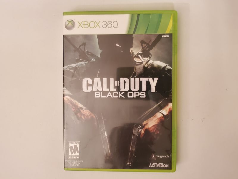 Microsoft Xbox 360 Call of Duty Black Ops video game