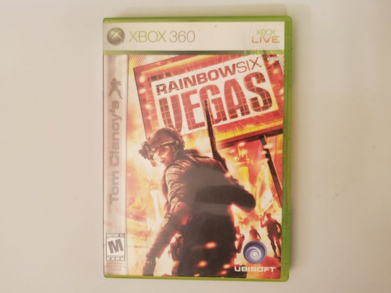 Microsoft Xbox 360 Tom Clancy's Rainbow Six: Vegas video game