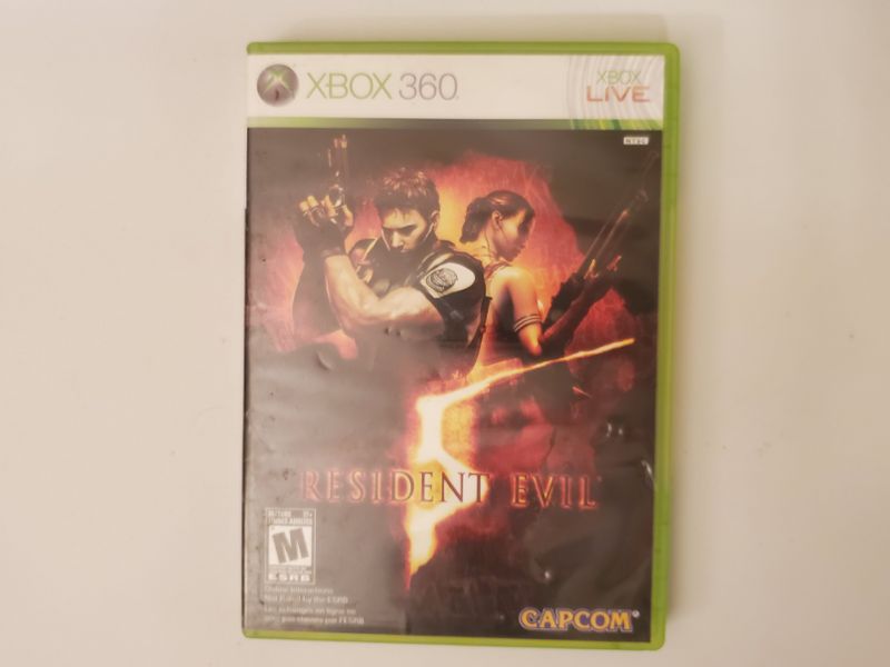 Microsoft Xbox 360 Resident Evil 5 video game
