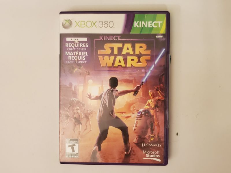 Microsoft Xbox 360 Kinect Star Wars video game