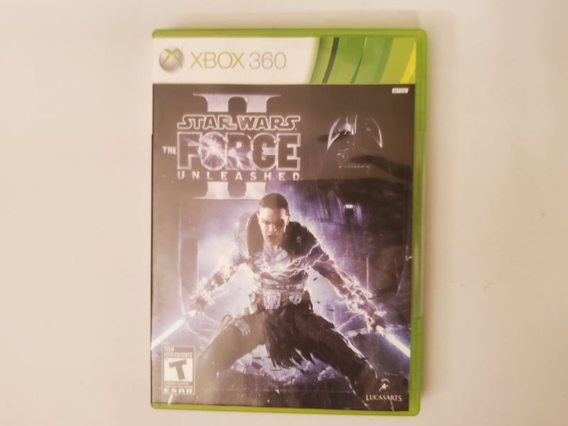 Microsoft Xbox 360 Star Wars II The Force Unleashed video game