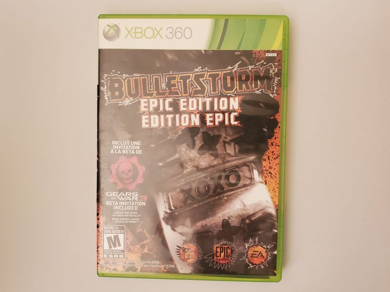 Microsoft Xbox 360 Bulletstorm Epic Edition video game