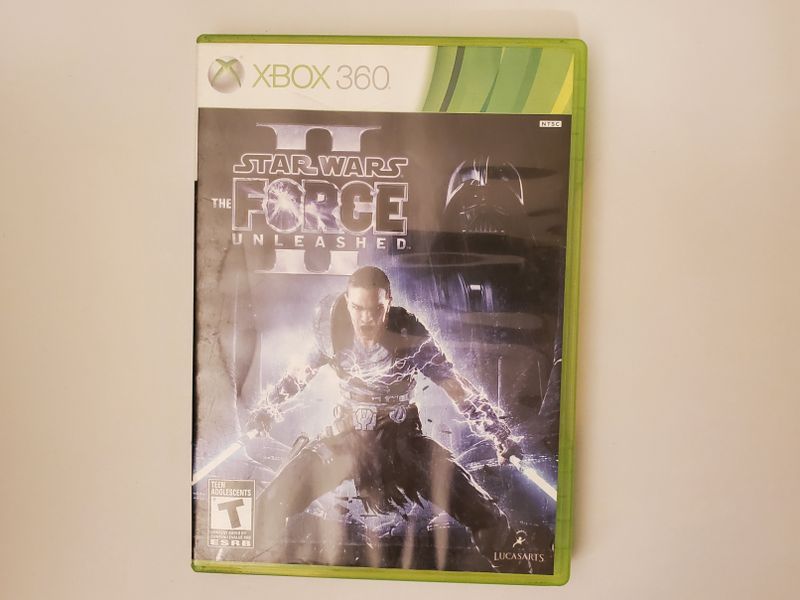Microsoft Xbox 360 Star Wars II The Force Unleashed video game