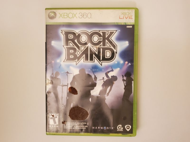 Microsoft Xbox 360 Rock Band video game