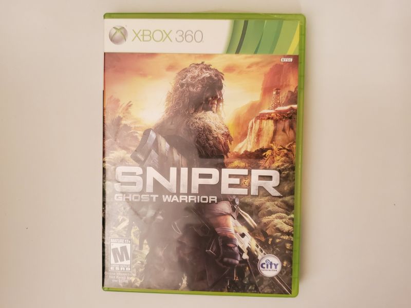 Microsoft Xbox 360 Sniper Ghost Warrior video game