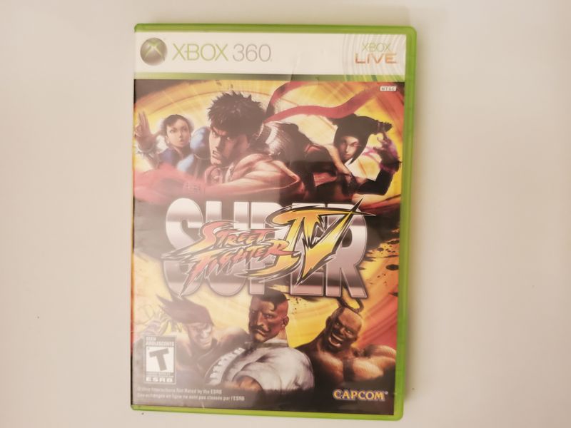 Microsoft Xbox 360 Super Street Fighter IV video game