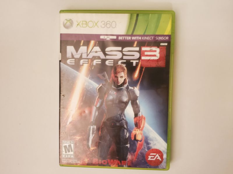 Microsoft Xbox 360 Mass Effect 3 video game