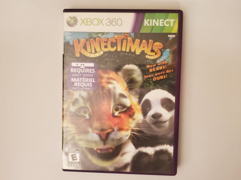 Microsoft Xbox 360 Kinectimals video game