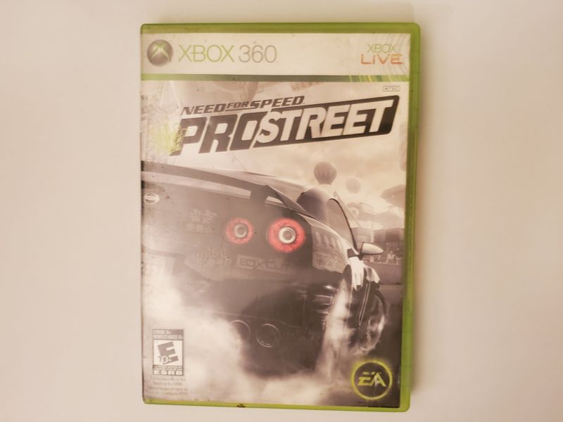 Microsoft Xbox 360 Need for Speed ProStreet video game