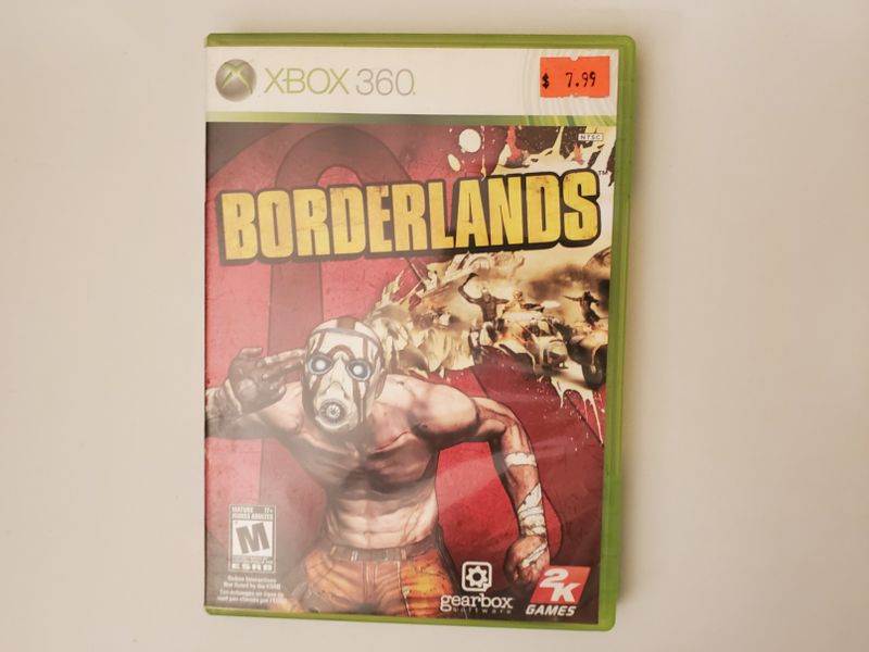 Microsoft Xbox 360 Borderlands video game