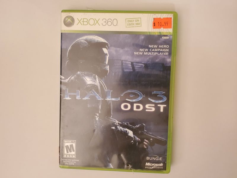Microsoft Xbox 360 Halo 3 ODST video game