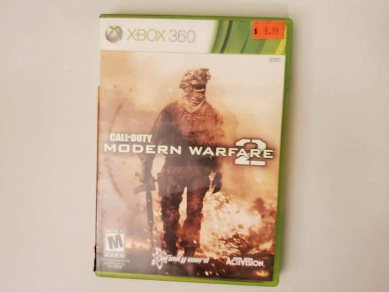 Microsoft Xbox 360 Call of Duty Modern Warfare 2 video game