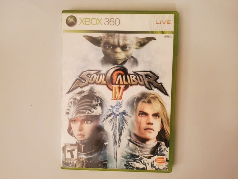 Microsoft Xbox 360 Soul Calibur IV video game