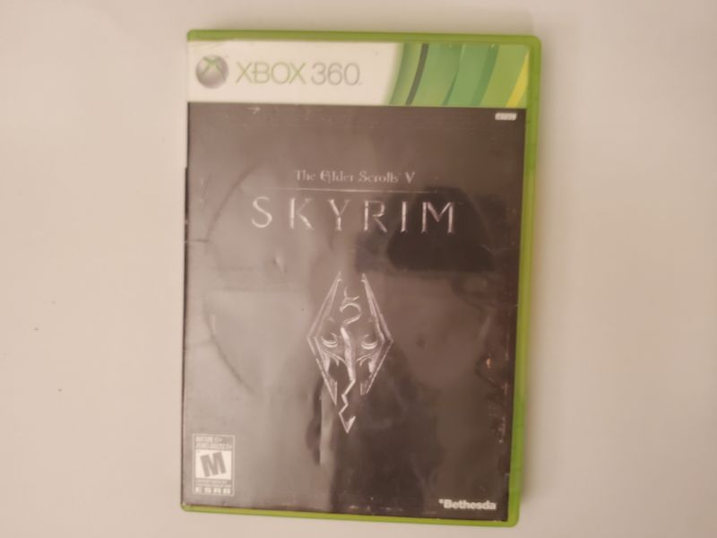 Microsoft Xbox 360 Skyrim The Elder Scrolls V video game
