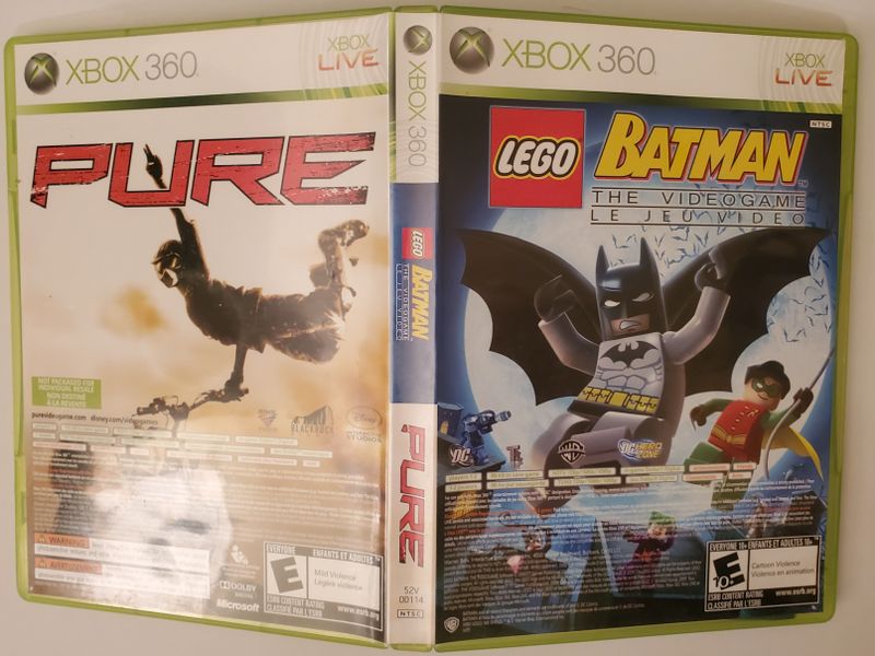 Microsoft Xbox 360 PURE LEGO Batman The Videogame video game