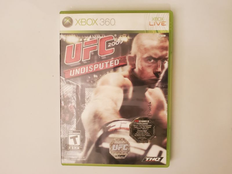 Microsoft Xbox 360 UFC 2009 Undisputed video game