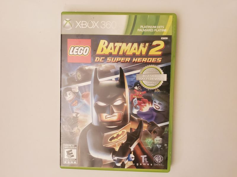 Microsoft Xbox 360 LEGO Batman 2 DC Super Heroes Platinum Hits video game