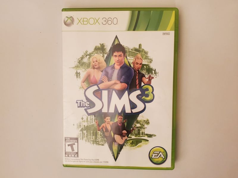 Microsoft Xbox 360 The Sims 3 video game