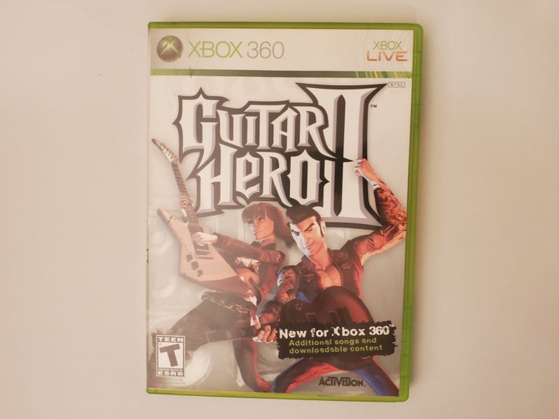 Microsoft Xbox 360 Guitar Hero II video game