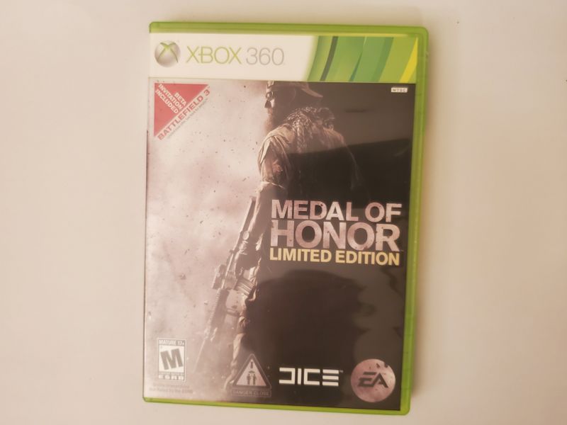Microsoft Xbox 360 Medal of Honor Limited Edition video game