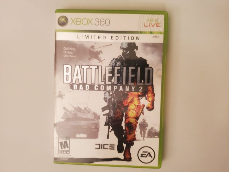Microsoft Xbox 360 Battlefield Bad Company 2 Limited Edition video game