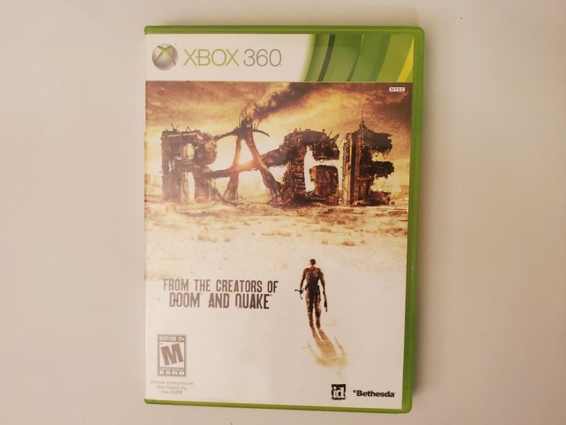 Microsoft Xbox 360 Rage video game
