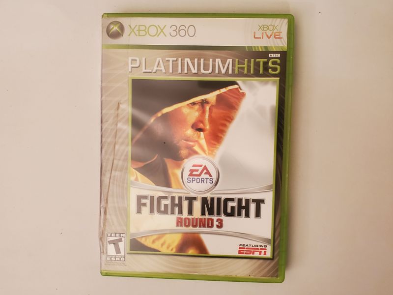 Microsoft Xbox 360 Fight Night Round 3 Platinum Hits video game