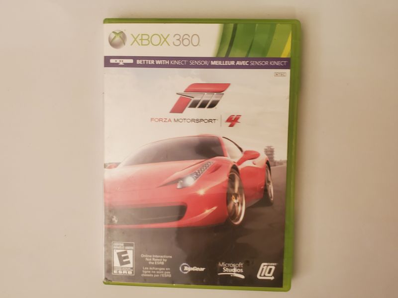 Microsoft Xbox 360 Forza Motorsport 4 video game