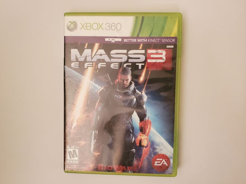 Microsoft Xbox 360 Mass Effect 3 video game