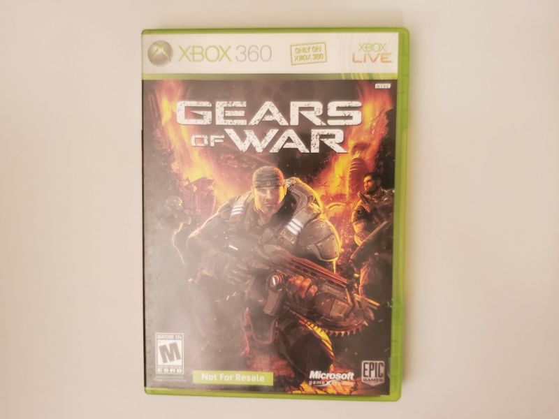 Microsoft Xbox 360 Gears of War Not For Resale video game