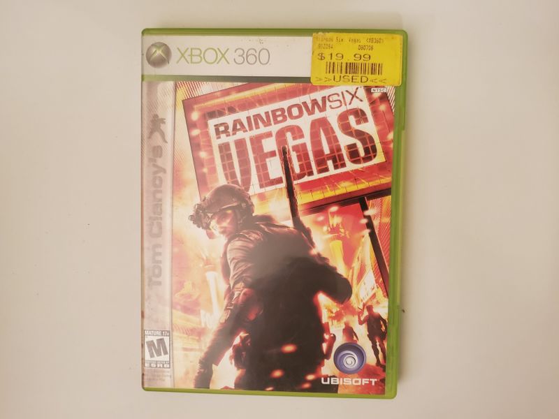 Microsoft Xbox 360 Tom Clancy's Rainbow Six: Vegas video game