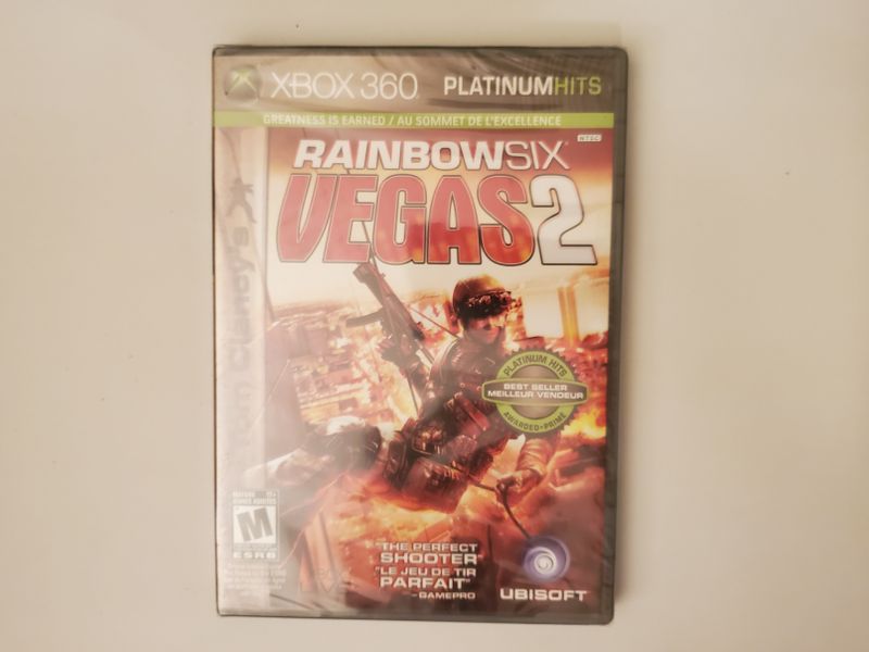 Microsoft Xbox 360 Tom Clancy's Rainbow Six: Vegas 2, Platinum Hits video game