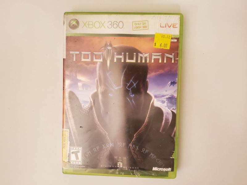 Microsoft Xbox 360 Too Human video game
