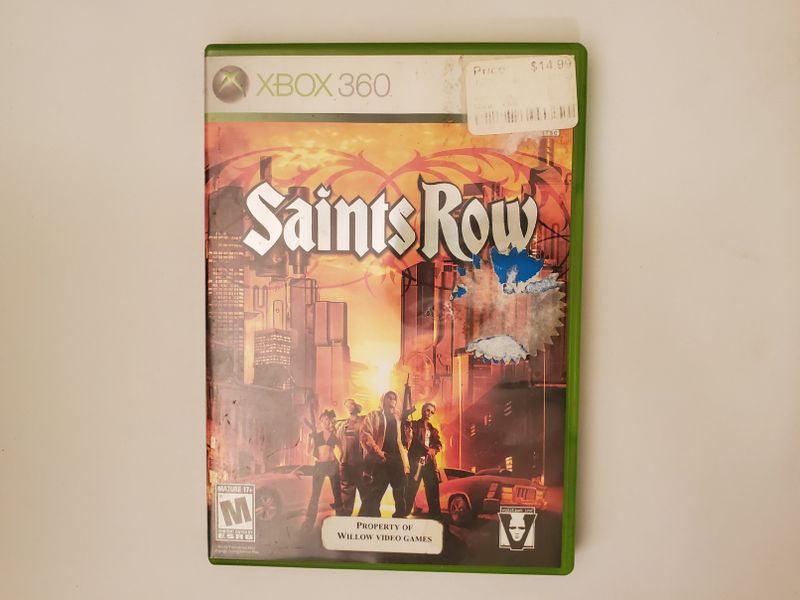 Microsoft Xbox 360 Saints Row video game