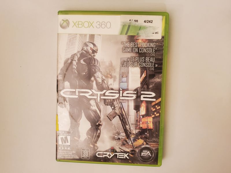 Microsoft Xbox 360 Crysis 2 video game