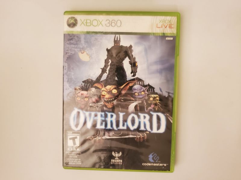 Microsoft Xbox 360 Overlord video game
